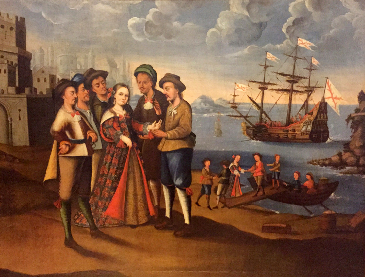 historical scene